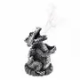 Decorative objects - Silver Dragon Incense Cone Holder - SOMETHING DIFFERENT WHOLESALE EUROPE BV