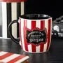 Decorative objects - Red Striped Ringmaster Mug - SOMETHING DIFFERENT WHOLESALE EUROPE BV