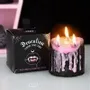 Objets de décoration - Petite bougie pilier rose Vampire Tears - SOMETHING DIFFERENT WHOLESALE EUROPE BV