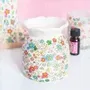 Decorative objects - Floral Print Oil Burner - SOMETHING DIFFERENT WHOLESALE EUROPE BV