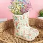 Decorative objects - The Floral Edit Welly Boot Shaped Flower Vase - SOMETHING DIFFERENT WHOLESALE EUROPE BV
