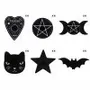 Objets de décoration - Assortiment de 36 bougeoirs pour bougies rituelles Black Magic - SOMETHING DIFFERENT WHOLESALE EUROPE BV