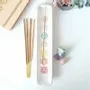Objets de décoration - Porte-encens pour bâtonnets Chakra Flow avec récupérateur de cendres - SOMETHING DIFFERENT WHOLESALE EUROPE BV