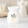 Objets de décoration - Brûle-parfum pour huiles et fondants à découpes d’anges - SOMETHING DIFFERENT WHOLESALE EUROPE BV