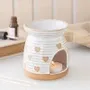 Objets de décoration - Brûle-parfum beige à motifs cœurs - SOMETHING DIFFERENT WHOLESALE EUROPE BV