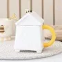 Decorative objects - White Beehive Mug and Spoon Set - SOMETHING DIFFERENT WHOLESALE EUROPE BV