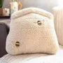 Decorative objects - White Beehive Boucle Cushion - SOMETHING DIFFERENT WHOLESALE EUROPE BV