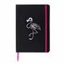 Decorative objects - Flamin-goth A5 Notebook with Patch and Sticker Sheet - SOMETHING DIFFERENT WHOLESALE EUROPE BV