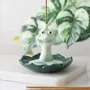 Decorative objects - Yoga Frog Incense Stick Holder - SOMETHING DIFFERENT WHOLESALE EUROPE BV
