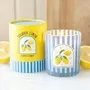 Decorative objects - Sugared Lemon Scented Candle - SOMETHING DIFFERENT WHOLESALE EUROPE BV