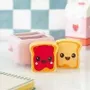 Decorative objects - Kawaii Toast Salt and Pepper Shakers - SOMETHING DIFFERENT WHOLESALE EUROPE BV