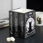 Objets de décoration - Brûle-parfum pour huiles et fondants livre de sorts Black Cat - SOMETHING DIFFERENT WHOLESALE EUROPE BV