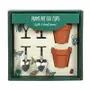 Decorative objects - Plant Pot Egg Cup Set with Shovel Spoons - SOMETHING DIFFERENT WHOLESALE EUROPE BV