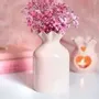 Decorative objects - Pink Fluted Flower Vase - SOMETHING DIFFERENT WHOLESALE EUROPE BV