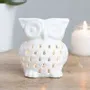Decorative objects - White Owl Oil Burner - SOMETHING DIFFERENT WHOLESALE EUROPE BV