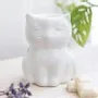 Objets de décoration - Brûle-parfum chat blanc brillant - SOMETHING DIFFERENT WHOLESALE EUROPE BV