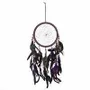 Objets de décoration - Attrape-rêves violet à plumes de paon - SOMETHING DIFFERENT WHOLESALE EUROPE BV