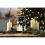 Decorative objects - Black Glass Tealight Holder with Sleigh Scene - SOMETHING DIFFERENT WHOLESALE EUROPE BV