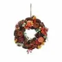 Decorative objects - 30cm Autumnal Pumpkin Leaf Wreath - SOMETHING DIFFERENT WHOLESALE EUROPE BV