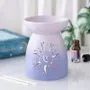 Objets de décoration - Brûle-parfum violet à découpes de soleils - SOMETHING DIFFERENT WHOLESALE EUROPE BV