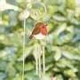 Decorative objects - Set of 12 Robin Remembrance Windchime Stakes in Display - SOMETHING DIFFERENT WHOLESALE EUROPE BV