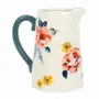 Vases - Pichet à fleurs en céramique Bee-utiful Floral de 17 cm - SOMETHING DIFFERENT WHOLESALE EUROPE BV
