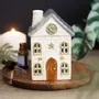 Decorative objects - Stone Cottage Oil Burner - SOMETHING DIFFERENT WHOLESALE EUROPE BV