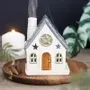 Decorative objects - Stone Cottage Incense Cone Holder - SOMETHING DIFFERENT WHOLESALE EUROPE BV