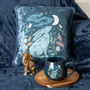 Cushions - 35cm Square Midnight Hare Cushion - SOMETHING DIFFERENT WHOLESALE EUROPE BV