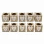 Candlesticks and candle holders - Heart Plaque Candle Holder - SOMETHING DIFFERENT WHOLESALE EUROPE BV