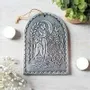 Decorative objects - Moon Goddess Silver Effect Terracotta Plaque - SOMETHING DIFFERENT WHOLESALE EUROPE BV