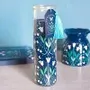 Decorative objects - Moonflower Print Cotton & Coconut Tube Candle - SOMETHING DIFFERENT WHOLESALE EUROPE BV