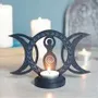 Decorative objects - Triple Goddess Resin Tealight Holder - SOMETHING DIFFERENT WHOLESALE EUROPE BV