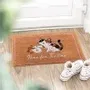Decorative objects - Home for Teatime Calico Cat Doormat - SOMETHING DIFFERENT WHOLESALE EUROPE BV