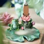 Senteurs - Brûleur d'encens à reflux Lily Pad - SOMETHING DIFFERENT WHOLESALE EUROPE BV