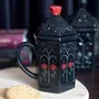 Objets de décoration - Mug avec couvercle cathédrale Gothic Rose - SOMETHING DIFFERENT WHOLESALE EUROPE BV