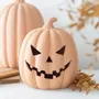 Ornaments - 22cm Terracotta Pumpkin Ornament - SOMETHING DIFFERENT WHOLESALE EUROPE BV