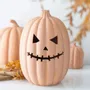 Ornaments - 30cm Terracotta Pumpkin Ornament - SOMETHING DIFFERENT WHOLESALE EUROPE BV