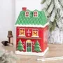 Objets de décoration - Brûle-parfum maison de Noël rouge - SOMETHING DIFFERENT WHOLESALE EUROPE BV