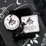 Ornaments - Black Obsidian Raven Ornament in a Bag - SOMETHING DIFFERENT WHOLESALE EUROPE BV