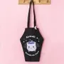 Decorative objects - Kawaii Cauldron Club Coffin Shaped Tote Bag with Enamel Pin Badge - SOMETHING DIFFERENT WHOLESALE EUROPE BV