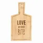 Placemats - Love At First Bite Bamboo Serving Board - SOMETHING DIFFERENT WHOLESALE EUROPE BV