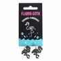 Decorative objects - Flamin-goth Enamel Dangle Earrings - SOMETHING DIFFERENT WHOLESALE EUROPE BV