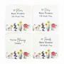 Sets de table - Ensemble de 24 sous-verres à motifs de fleurs sauvages - SOMETHING DIFFERENT WHOLESALE EUROPE BV