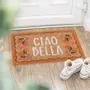 Decorative objects - Orange Ciao Bella Doormat - SOMETHING DIFFERENT WHOLESALE EUROPE BV