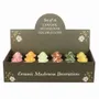 Ornaments - Set of 18 Mushroom Decorations in Display - SOMETHING DIFFERENT WHOLESALE EUROPE BV