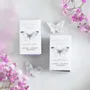 Ornaments - Set of 24 Howlite Butterfly Keepsake Tokens in Display - SOMETHING DIFFERENT WHOLESALE EUROPE BV