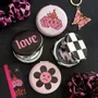 Mirrors - Set of 12 Rebel Romance Compact Mirrors in Display - SOMETHING DIFFERENT WHOLESALE EUROPE BV