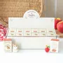 Ornaments - Set of 24 Glass Apples and Ceramic Mice in a Matchbox - SOMETHING DIFFERENT WHOLESALE EUROPE BV