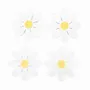 Placemats - Set of 4 Daisy Shaped Coasters - SOMETHING DIFFERENT WHOLESALE EUROPE BV